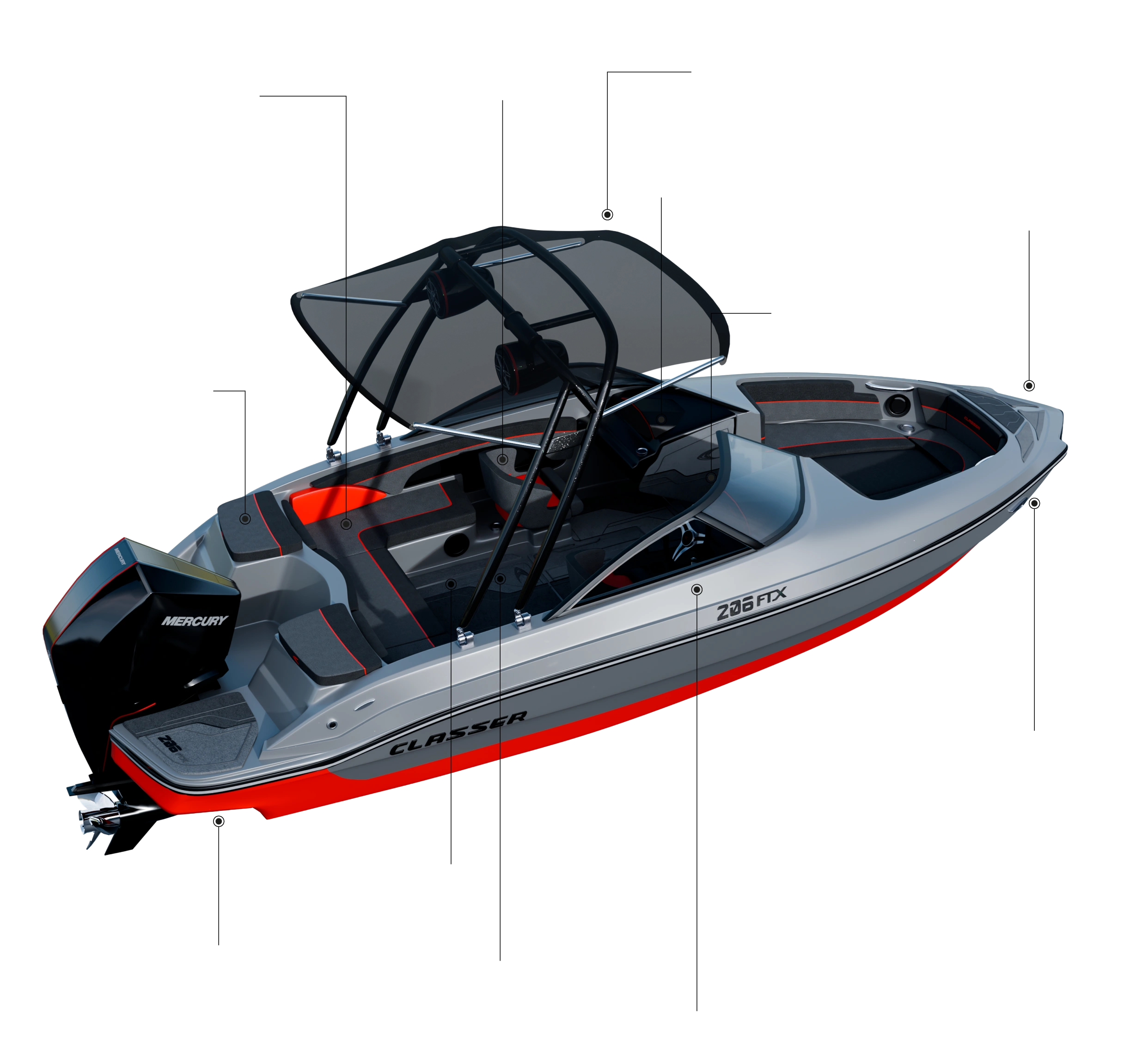 Diagrama técnico Classer 206 FTX